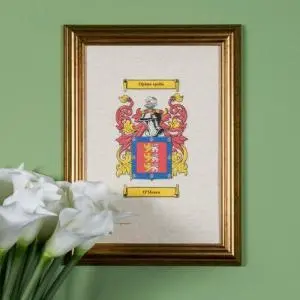coat of arms print