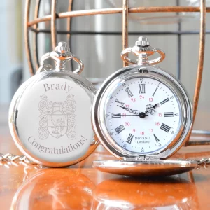 coat of arms pocket watch