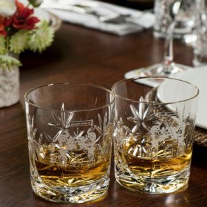 coat of arms whisky tumbler