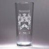Personalised Straight Sided Beer Glass Middlesbrough F.C CREST 
