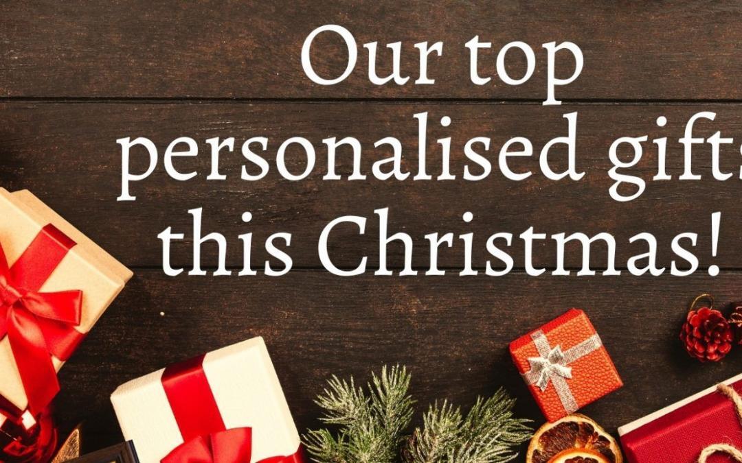 Our top personalised gifts for Christmas
