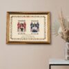 Double coat of arms print