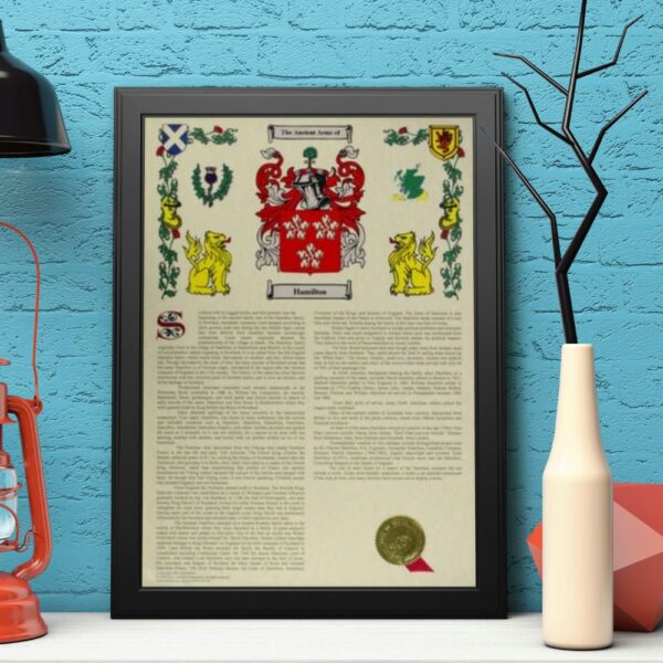 coat of arms print