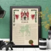 coat of arms print