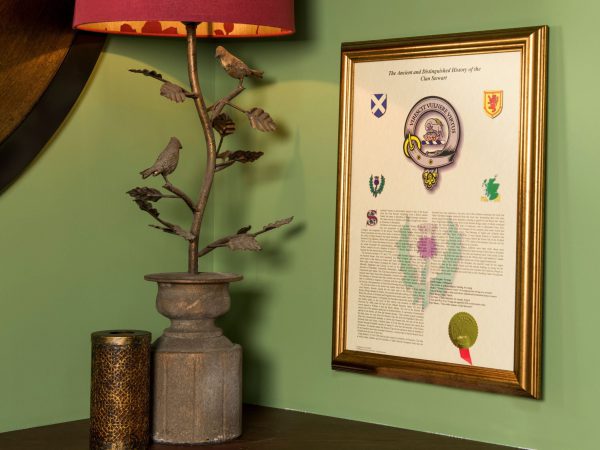 Scottish Clan History Print