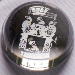 Paperweight with Coat of Arms