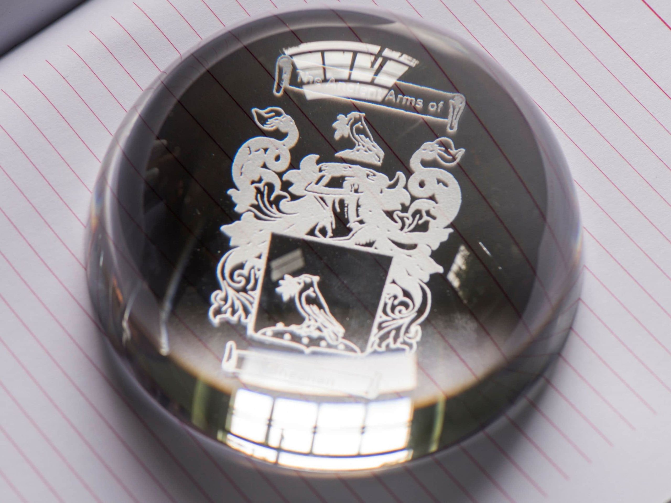 Paperweight with Coat of Arms