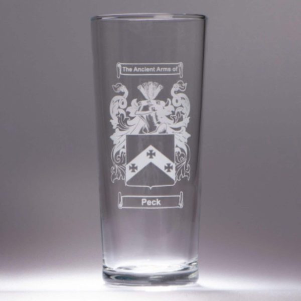Coat of Arms Beer Glass