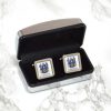 Cufflinks with Family Crest / Coat of Arms, personalised gift