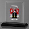 Personalised Glass Display with Coat of Arms