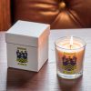 Scented Candle, Personalised with Family Crest / Coat of Arms