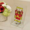 Personalised Glass Display with Coat of Arms