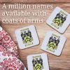 Coasters with Family Crest / Coat of Arms