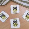 Coasters with Family Crest / Coat of Arms