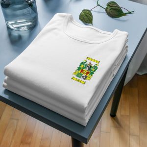 T-Shirt with small Family Crest / Coat of Arms