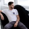 T-Shirt with small Family Crest / Coat of Arms