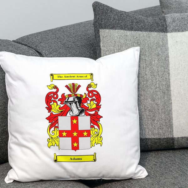 Cushion Personalised with Coat of Arms