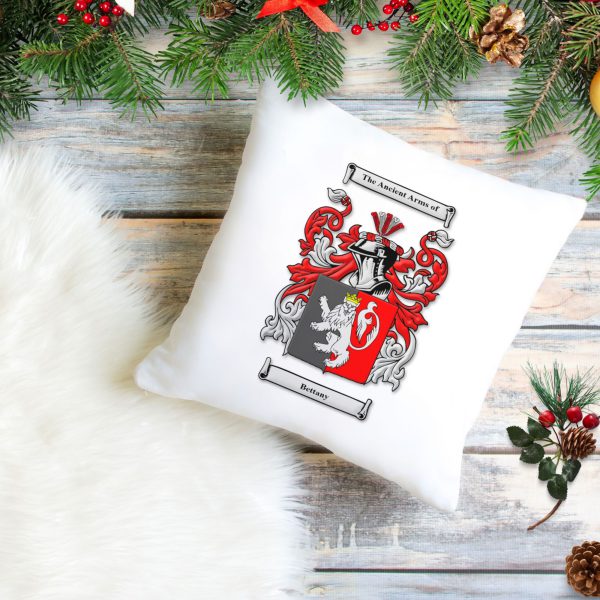 Cushion Personalised with Coat of Arms