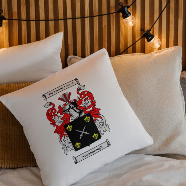 Cushion Personalised with Coat of Arms