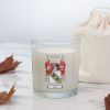 Scented Candle, Personalised with Family Crest / Coat of Arms