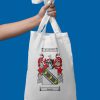 Tote Bag with Family Crest / Coat of Arms
