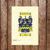Coat of Arms / Family Crest, Unframed - A4 Size Print - Unique Personalised Gift - FREE UK delivery