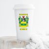 White Thermal Mug with Coat of Arms / Family Crest