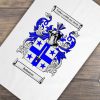 Tea Towel Personalised with Coat of Arms