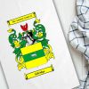 Tea Towel Personalised with Coat of Arms
