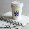 White Thermal Mug with Coat of Arms / Family Crest