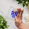 Glass Display Tile with Full Colour Coat of Arms
