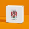 Glass Display Tile with Full Colour Coat of Arms