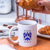 Key Ring, Mug, Bottle Stopper, Glass Tile and Coaster Set with Coat of Arms