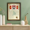 coat of arms print