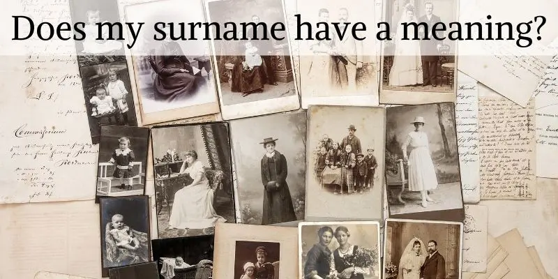 historical gifts with surname history