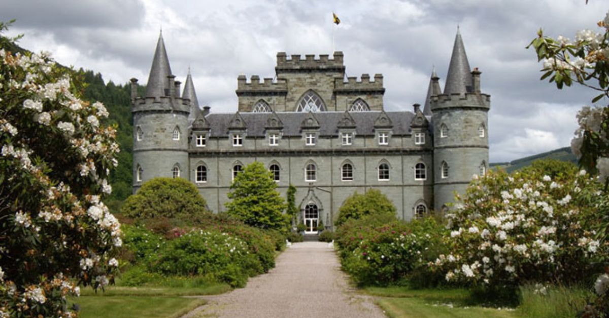 Inveraray Castle has a fascinating history and is well worth a visit.