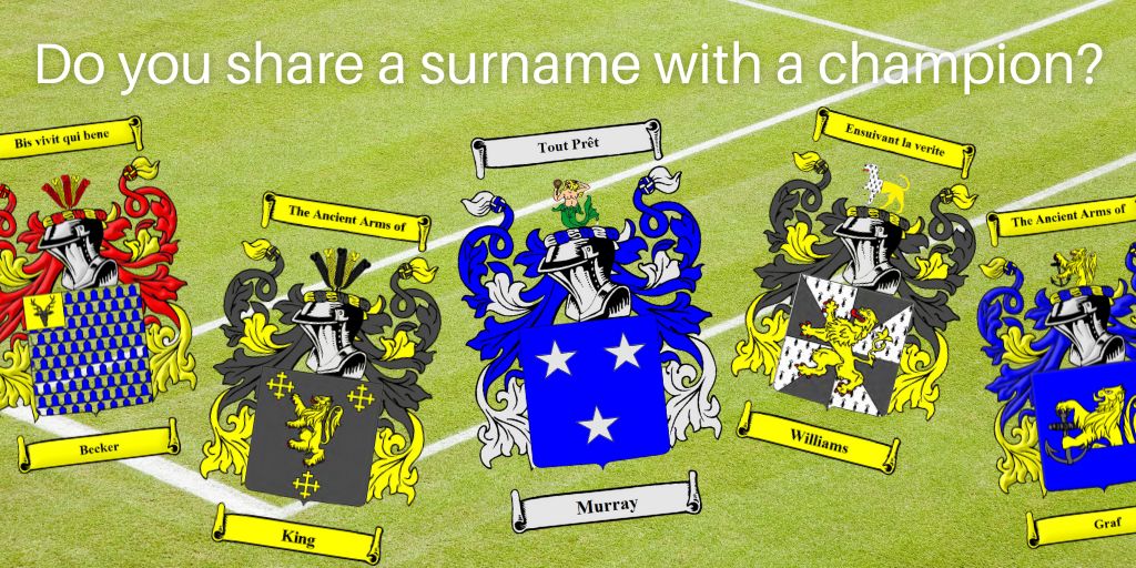 Do You Share a Surname with a Wimbledon Champion?